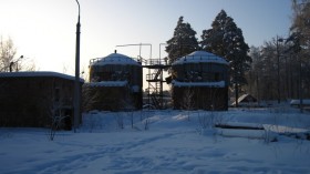 Топливные хранилища в посёлке Исток (Свердловская область)