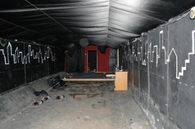 Заброшенный клуб в убежище (Москва)